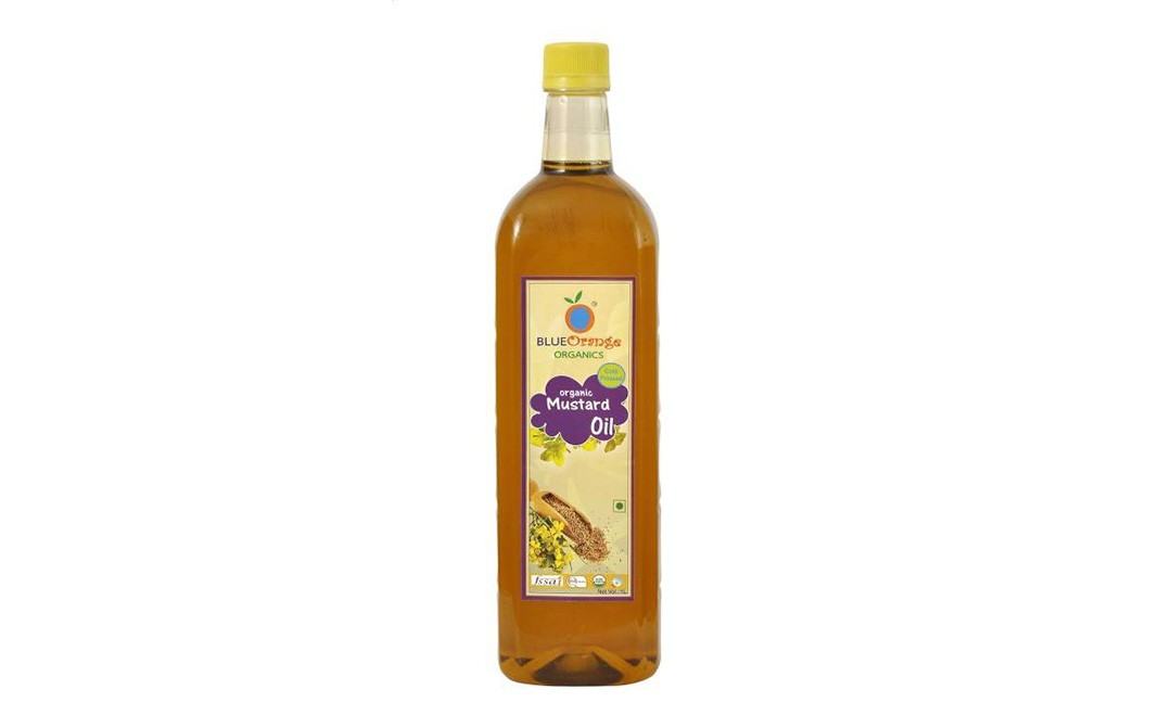 Blue Orange Organics Mustard Oil    Bottle  1 litre